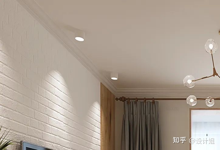 客廳不吊頂，怎么裝修好看？