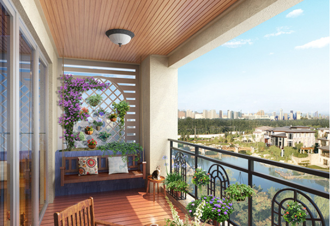 陽(yáng)臺(tái)裝修吊頂可以選擇什么樣的材料？