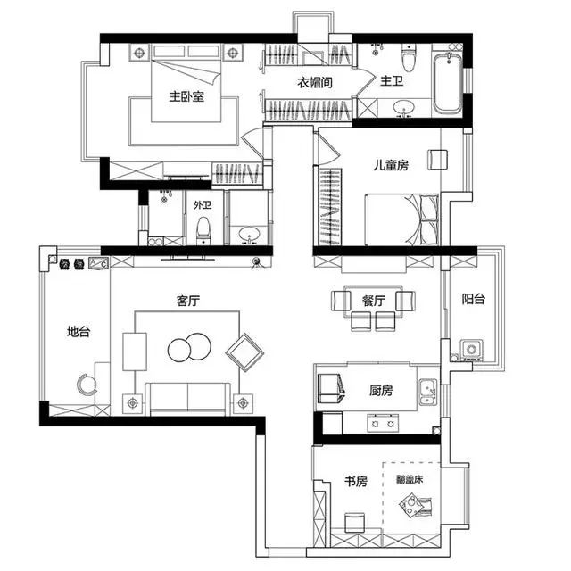 86㎡驚艷北歐風裝修，業(yè)主與設計師“異地戀”修成正果！