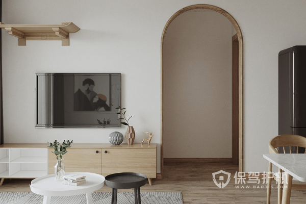 電視墻裝修效果圖-保駕護航裝修網