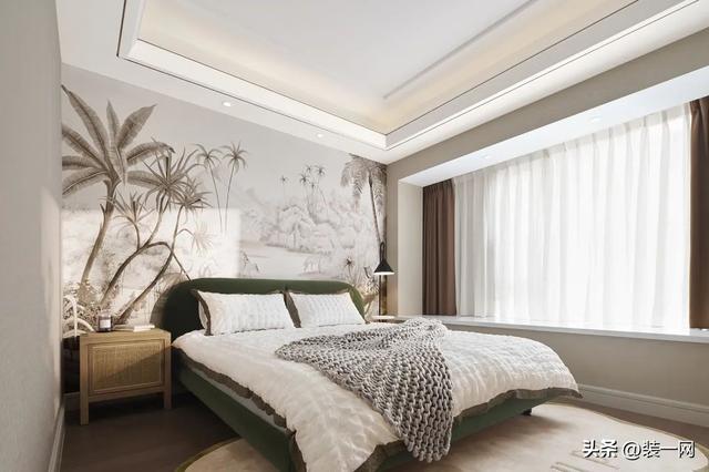 房屋浪漫布置圖片(95平米法式風(fēng)格裝修，輕奢浪漫居所，姐妹們的夢想小家)(圖7)