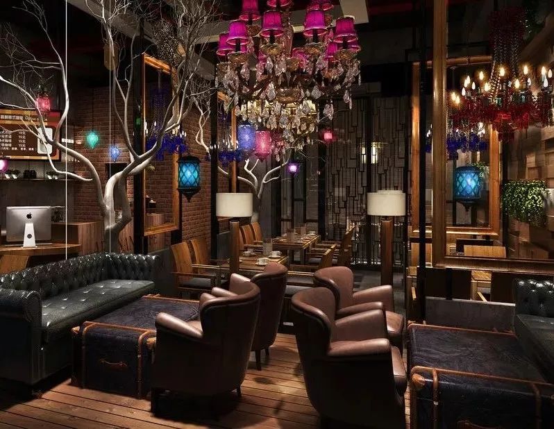 98平3室2廳房子裝修設計圖_3室2廳1衛(wèi)裝修效果圖_咖啡廳裝修