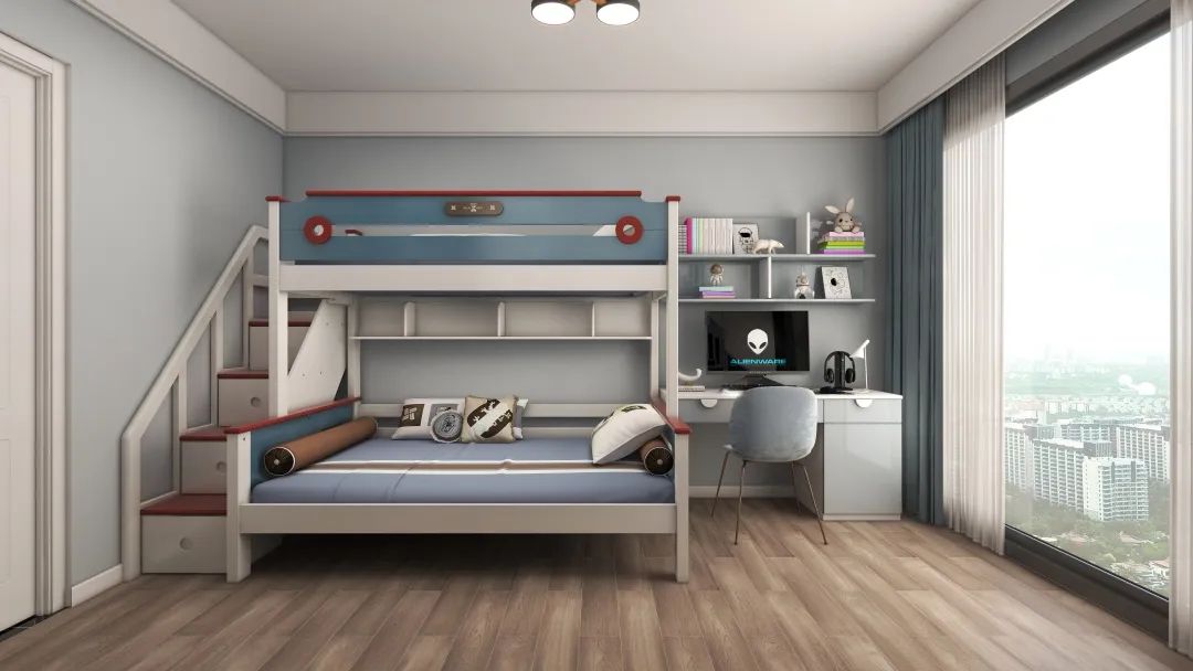 兒童房設(shè)計(jì)原則，讓每個(gè)小孩都能健康成長(zhǎng)