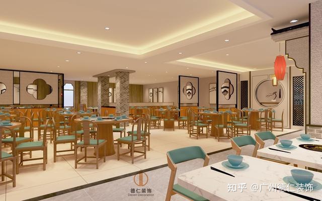 廣州餐飲店裝修設(shè)計，廣州中式餐廳裝修設(shè)計，營造舒適優(yōu)雅的環(huán)境