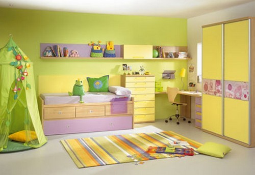 藍(lán)色兒童房間裝修效果圖_兒童房間裝修_兒童房間裝修多少錢(qián)一平方