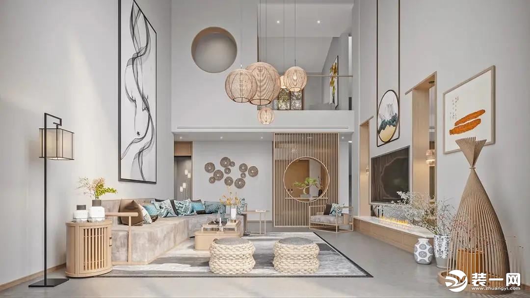 《【摩登4手機(jī)客戶端登錄】無(wú)錫尚層裝飾：自然隱奢別墅，繁世中的寧?kù)o歸所》