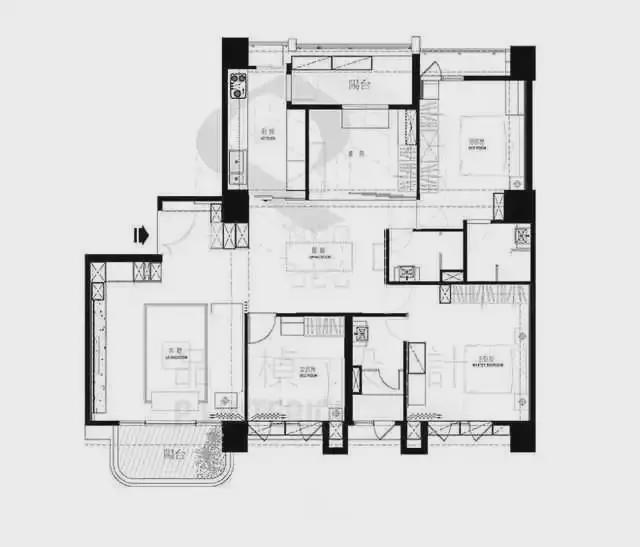 朋友的新房裝好了，簡直就是樣板間，特別是客廳值得借鑒！