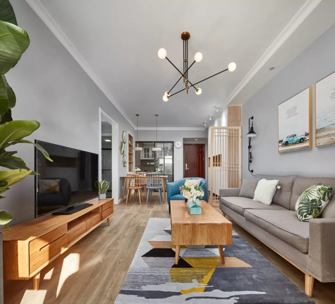 15萬(wàn)裝修91平米的房子，效果終于出來(lái)了！