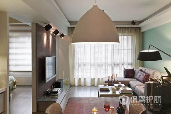 90平設計效果圖-保駕護航裝修網(wǎng)