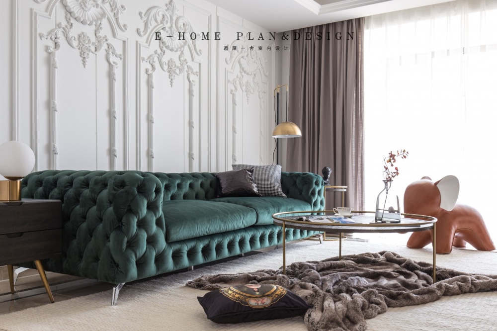 客廳沙發(fā)裝修效果圖爆改精裝房才算改造？我不爆行不其他客廳設(shè)計(jì)圖片賞析