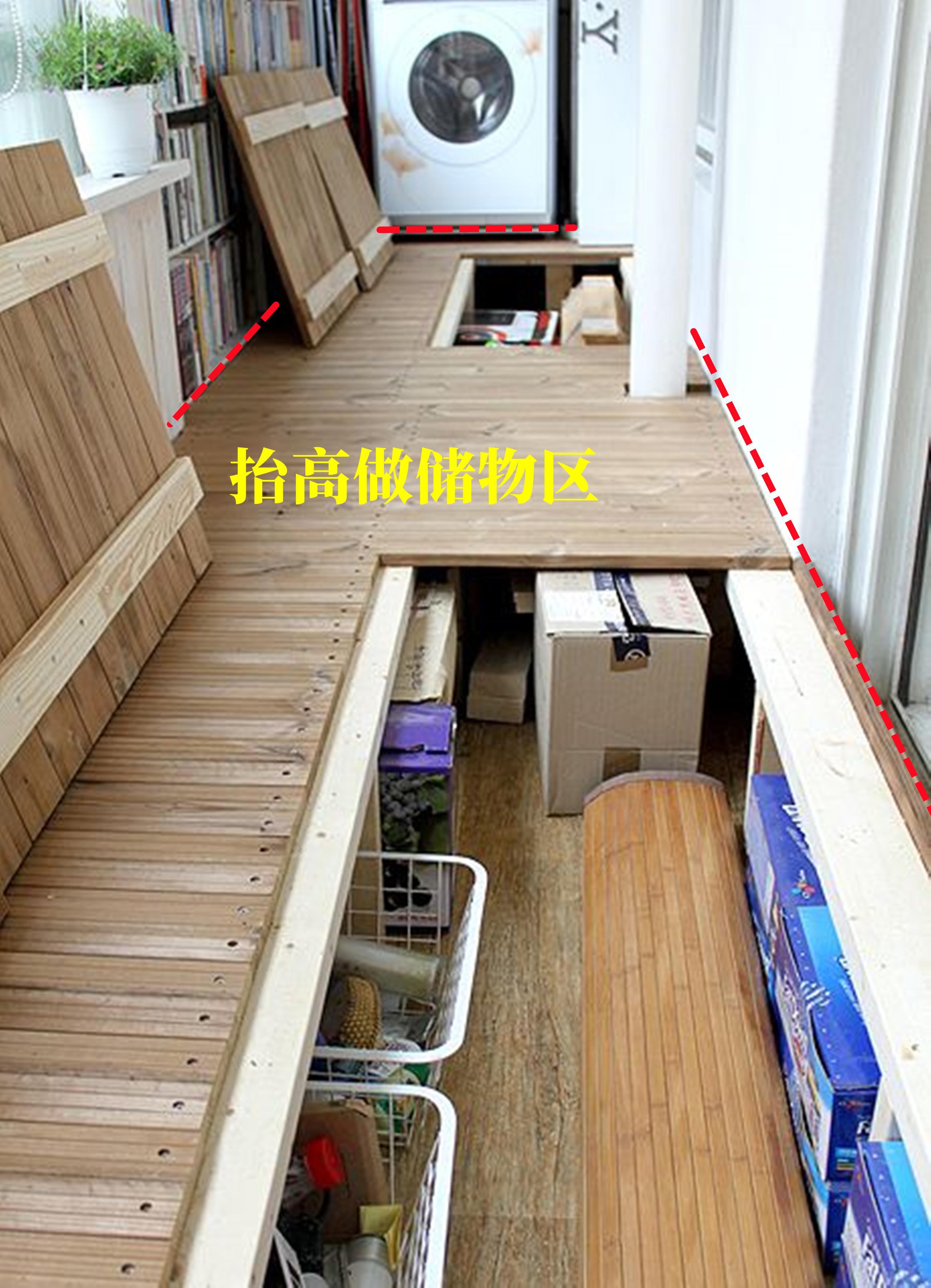 陽臺裝修效果圖欣賞_陽臺裝修效果圖片_開放式陽臺裝修效果圖欣賞