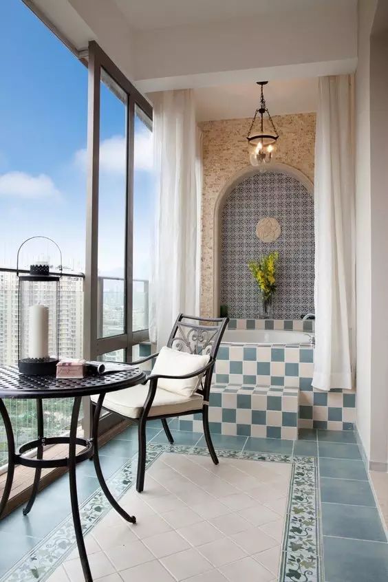 陽臺(tái)裝修_匯東星城三期陽臺(tái)裝修_陽臺(tái)榻榻米裝修效果圖