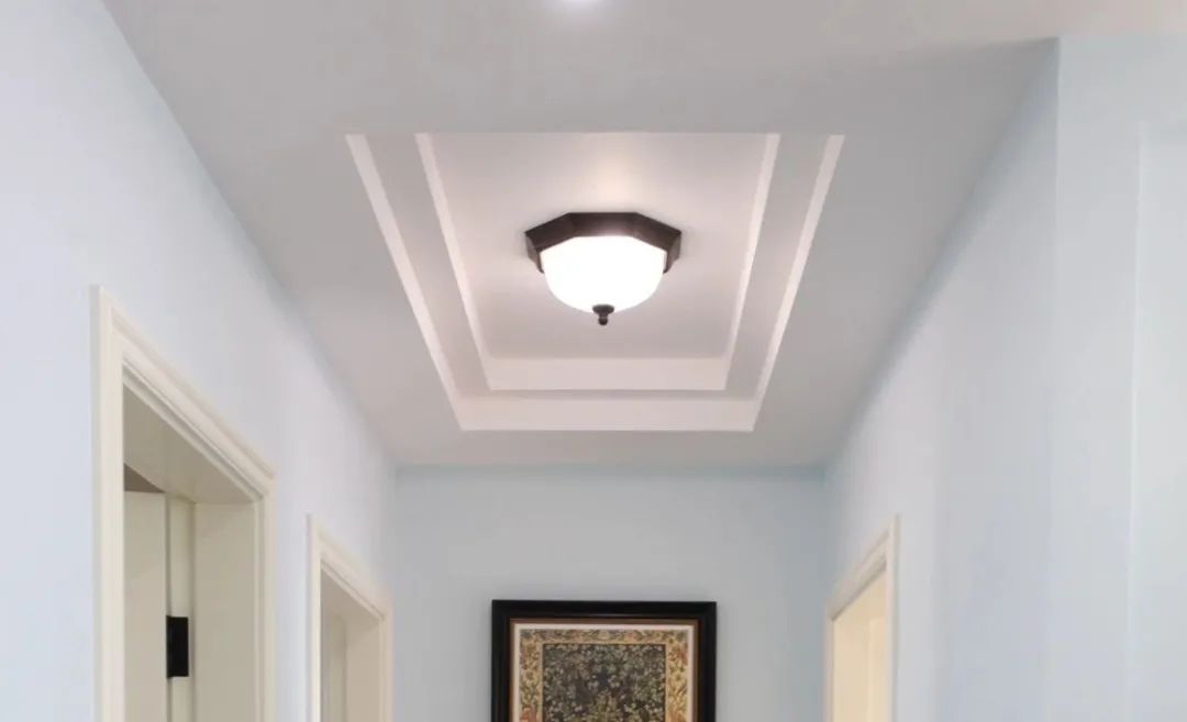 走廊雖小，燈具搭配好，裝修效果美不少！