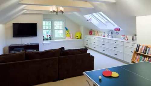 閣樓裝修廚房客廳裝修效果圖_閣樓裝修效果圖_書(shū)房裝修效果簡(jiǎn)約圖