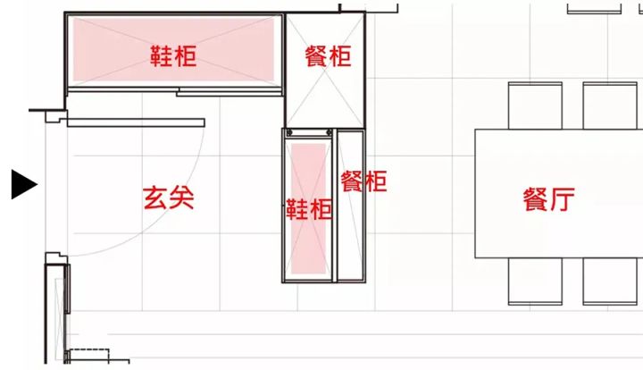 裝修玄關鞋柜圖_玄關鞋柜裝修效果圖_玄關鞋柜隱形門裝修效果圖