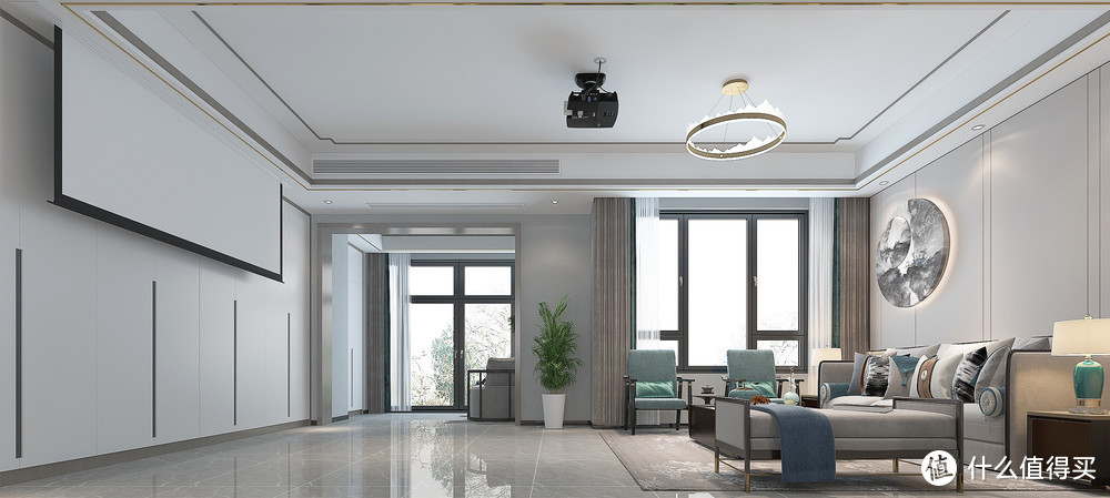 看南通夫妻的新中式風(fēng)格裝修，那叫一個高級，全屋清爽，超級治愈