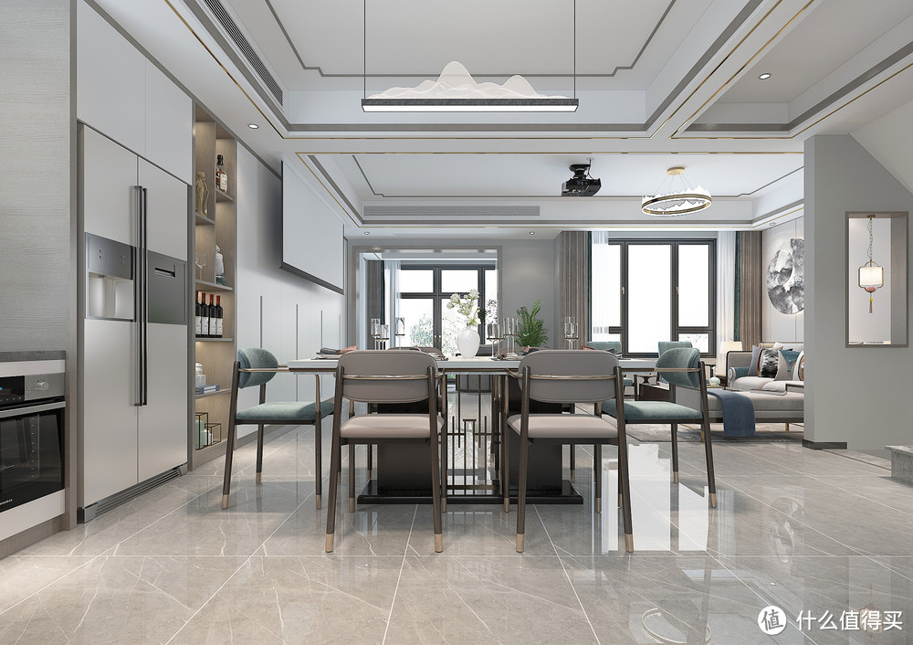 看南通夫妻的新中式風(fēng)格裝修，那叫一個高級，全屋清爽，超級治愈