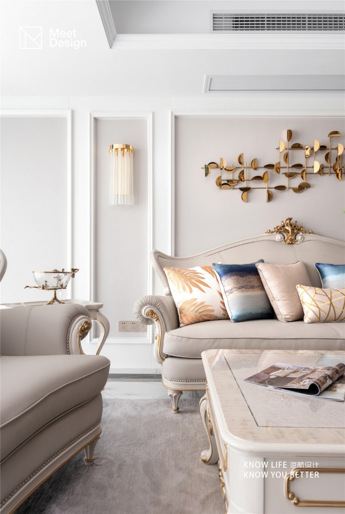 客廳窗簾裝修效果圖優(yōu)雅歐式，帶你探秘融化在奶油里歐式豪華客廳設(shè)計圖片賞析