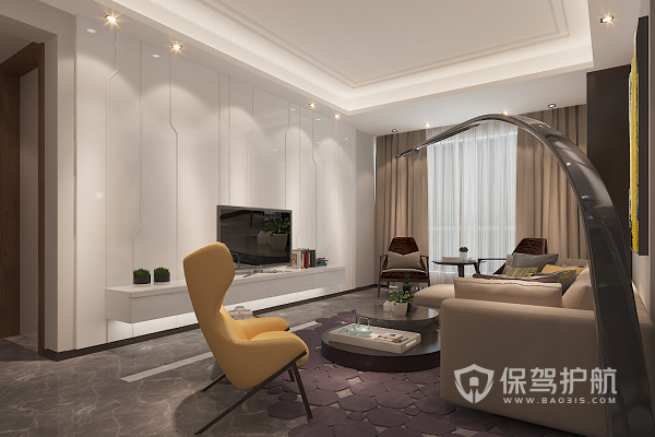 114平設(shè)計效果圖-保駕護航裝修網(wǎng)