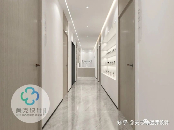 昕美醫(yī)療美容機構(gòu) | 美容機構(gòu)店面裝修設(shè)計，讓輕奢情調(diào)定格出彩！