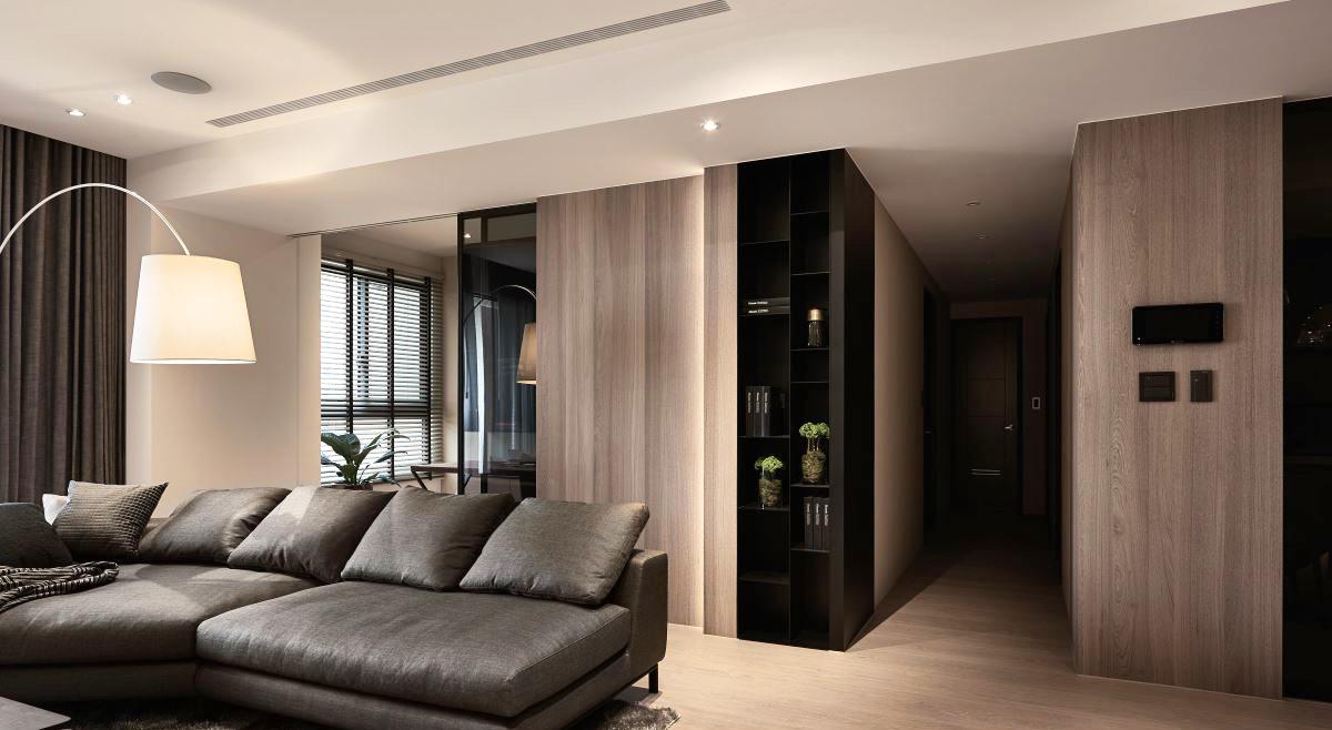 大平層簡約后現(xiàn)代之風(fēng)，如此簡單裝修也不失美感，真是神奇