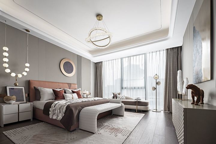 現(xiàn)代風格裝修樣板房_現(xiàn)代簡約風格裝修圖片_兒童飄窗房裝修樣板