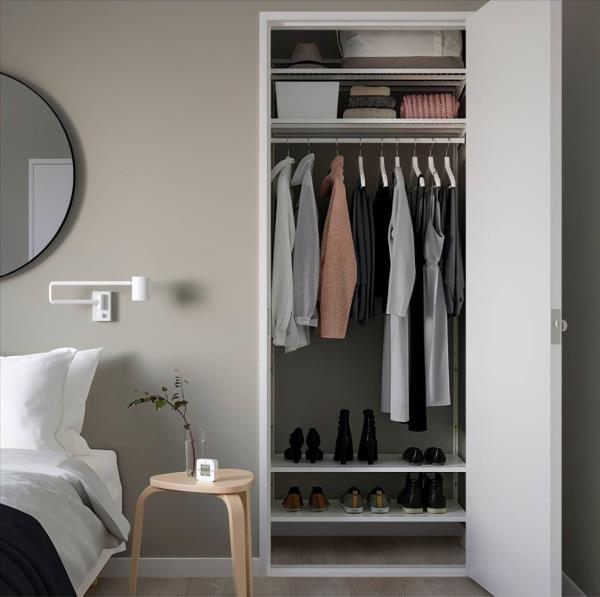 三亞裝修公司：小戶型房子裝修，臥室墻上挖三個壁櫥！