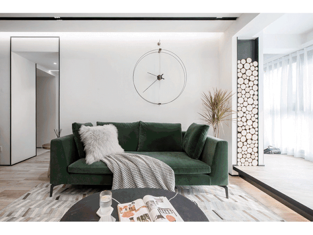 曬89㎡北歐風(fēng)公寓，混搭輕奢質(zhì)感的三室二廳二衛(wèi)設(shè)計(jì)，功能齊全還是小區(qū)最美的家