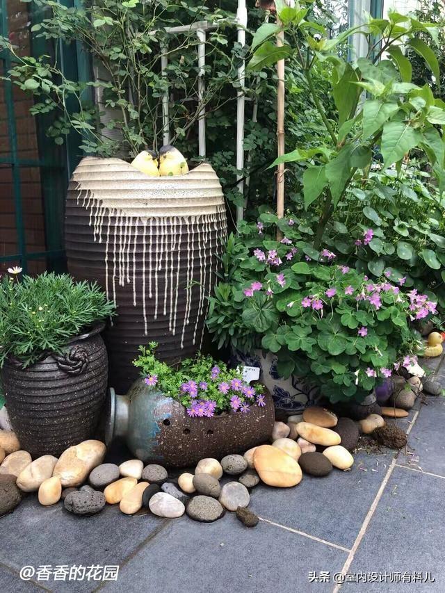 露臺花園裝修效果圖片_一樓花園裝修效果圖_小冀亞華桂竹花園裝修效果