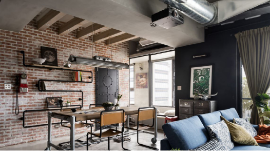 毛坯房直接入住好不好？工業(yè)風(fēng)不就這樣嗎？美觀又很有個性