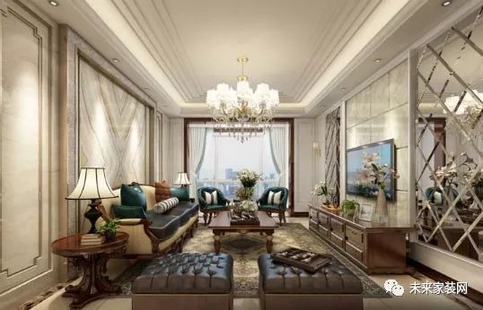 簡歐風(fēng)格裝修效果圖設(shè)計(jì)，內(nèi)斂的奢華質(zhì)感讓空間更有品位！