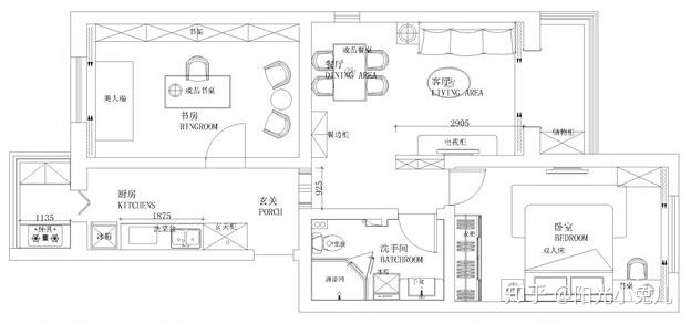 兩室一廳裝修樣板間！超美超浪漫的歐式風(fēng)，太美好了吧，羨慕