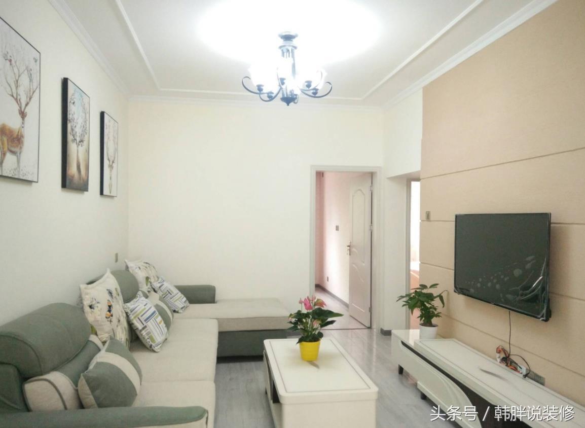 曬曬我的75㎡小蝸居，空間不夠用，直接把客廳的陽(yáng)臺(tái)改成餐廳