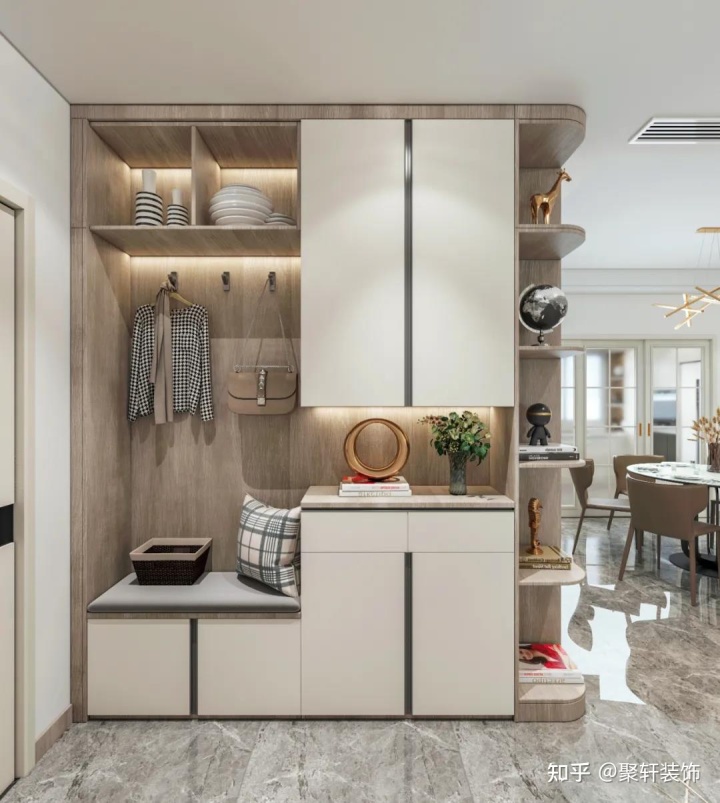 開門見廳太尷尬，7種玄關(guān)隔斷裝修案例，進(jìn)門就讓人眼前一亮！