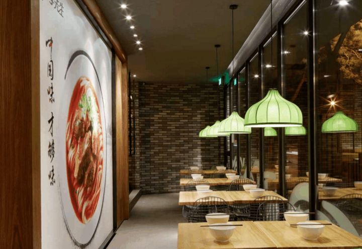 牛肉面餐廳平面布局設(shè)計(jì)，裝修施工效果，對(duì)品牌店影響有多大