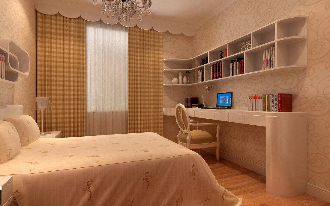 兒童房裝修效果圖，現(xiàn)代感裝修設計