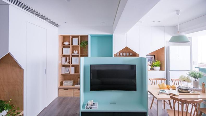 92㎡小戶型樣板房，最近火了，好美