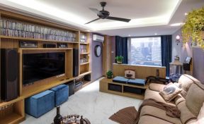 小戶型客廳電視墻設(shè)計 2020客廳電視墻設(shè)計 家裝小客廳效果圖片