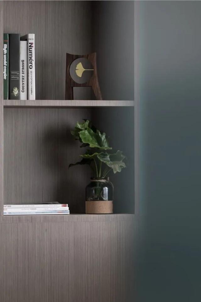 酒店公寓裝修效果圖(35㎡酒店式開間單身公寓，半平米都沒浪費，還裝得很有檔次)(圖9)