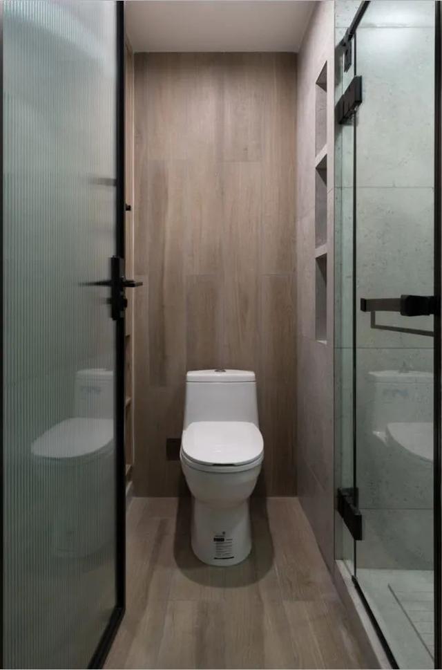 酒店公寓裝修效果圖(35㎡酒店式開間單身公寓，半平米都沒浪費，還裝得很有檔次)(圖16)